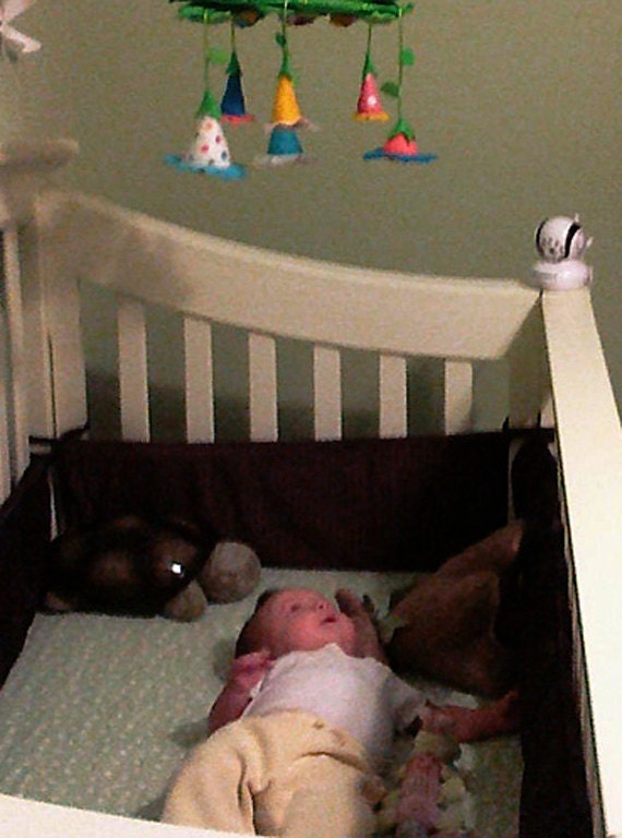 Baby Mobile - Flower Mobile - Baby Mobile for Cots, Cribs, and Bassinets - Baby Facing