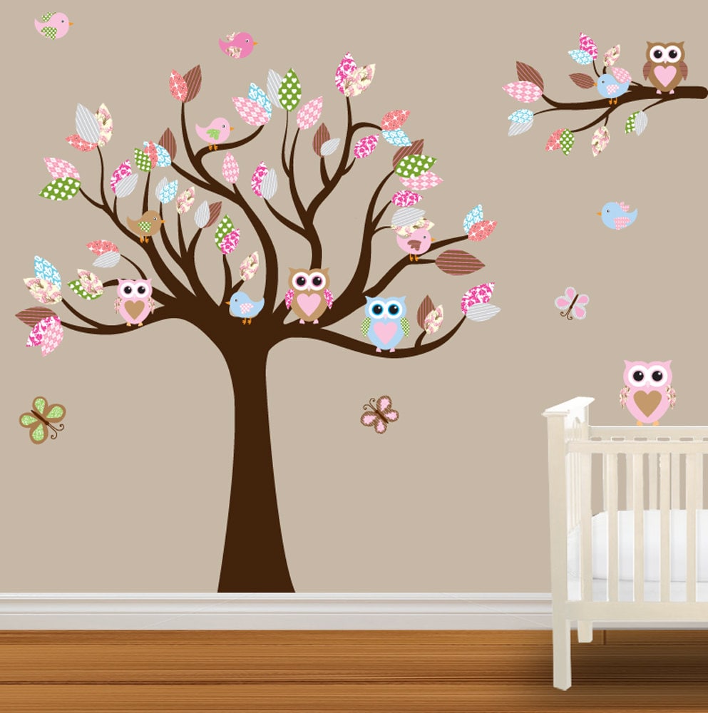 Popular items for wall decal birds on Etsy