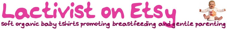 Lactivist Pro breastfeeding t-shirts on Etsy