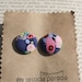 Upcycled La Bicyclette Earrings