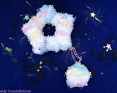 Fluffy 2-Way Star with Dangly Star