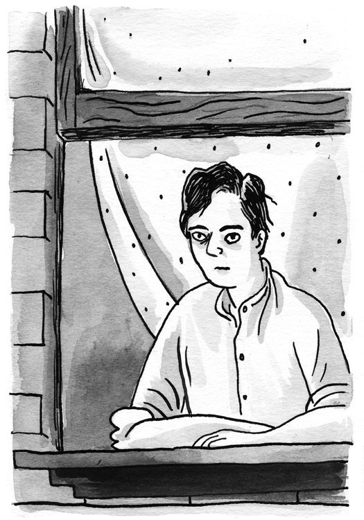 Illustration for "The Jelly-Bean" by F. Scott Fitzgerald