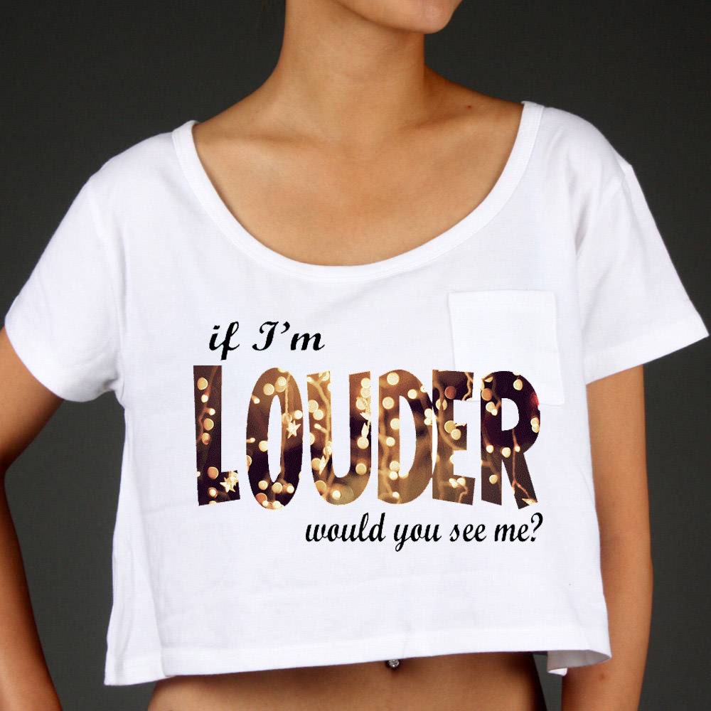 One Direction Themed Crop Top PREORDER