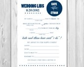 Wedding Advice Mad Lib - Tying the Knot - Customizable - Printable Il_170x135