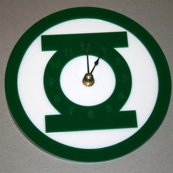 Green Latern Clock