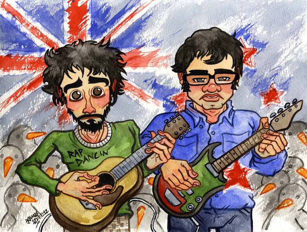 Flight of the Conchords, Watercolor