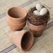 Antique Terra Cotta Pots, Set of 4