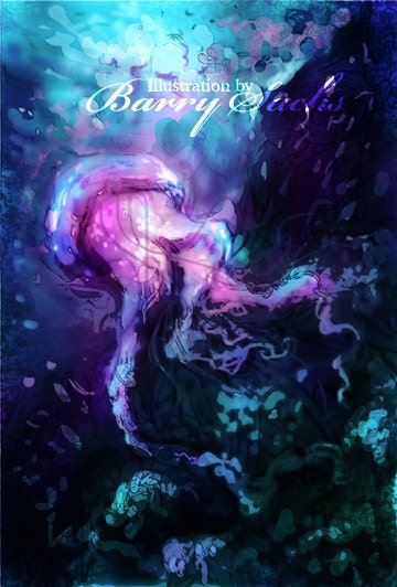 Jellyfish Under the Sea 4x6 Print