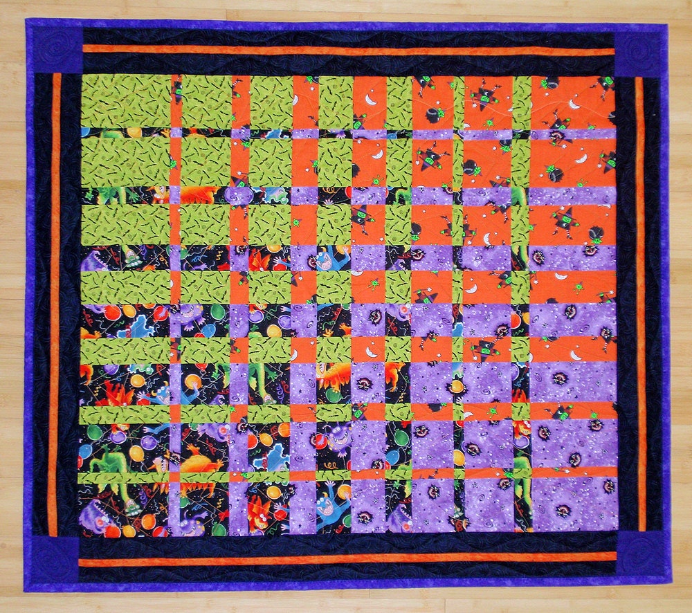 Halloween Home Decor Quilt