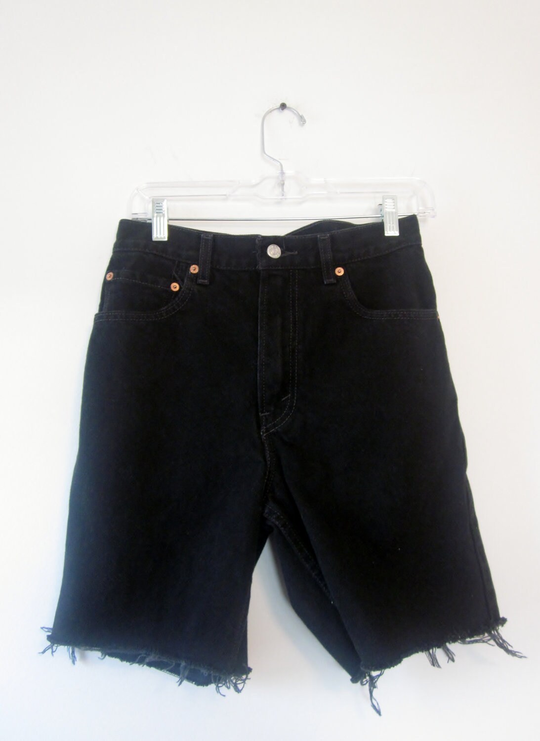 vintage levi cut off denim shorts