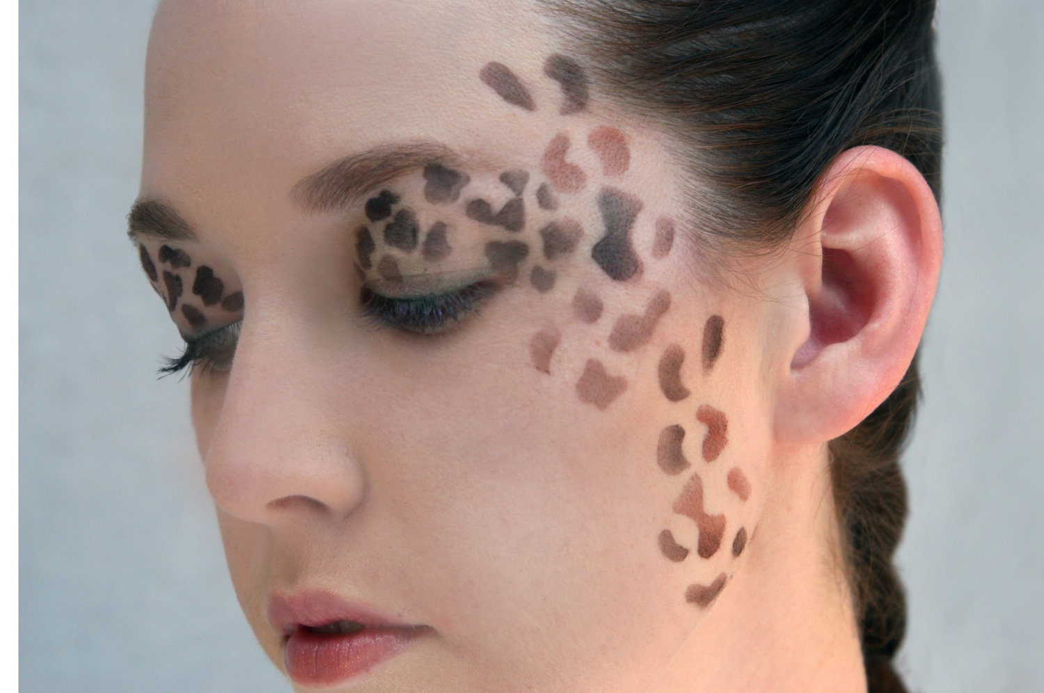 Animal Print Stencil Set/ Makeup stencil/ Make-up stencil/ Halloween/ animal print/ leopard/ cheetah/