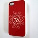 Cool iPhone 4 / 4S Case Unique Phone Cases Red Ohm