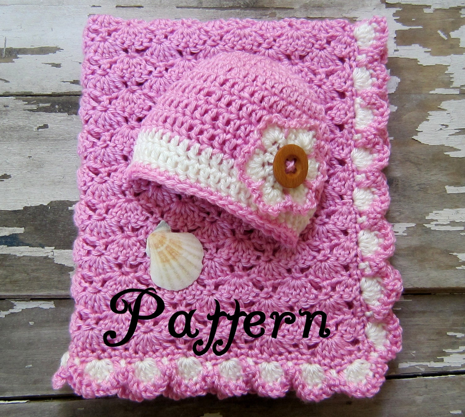 Items similar to Crochet Baby Blanket Pattern - Baby ...