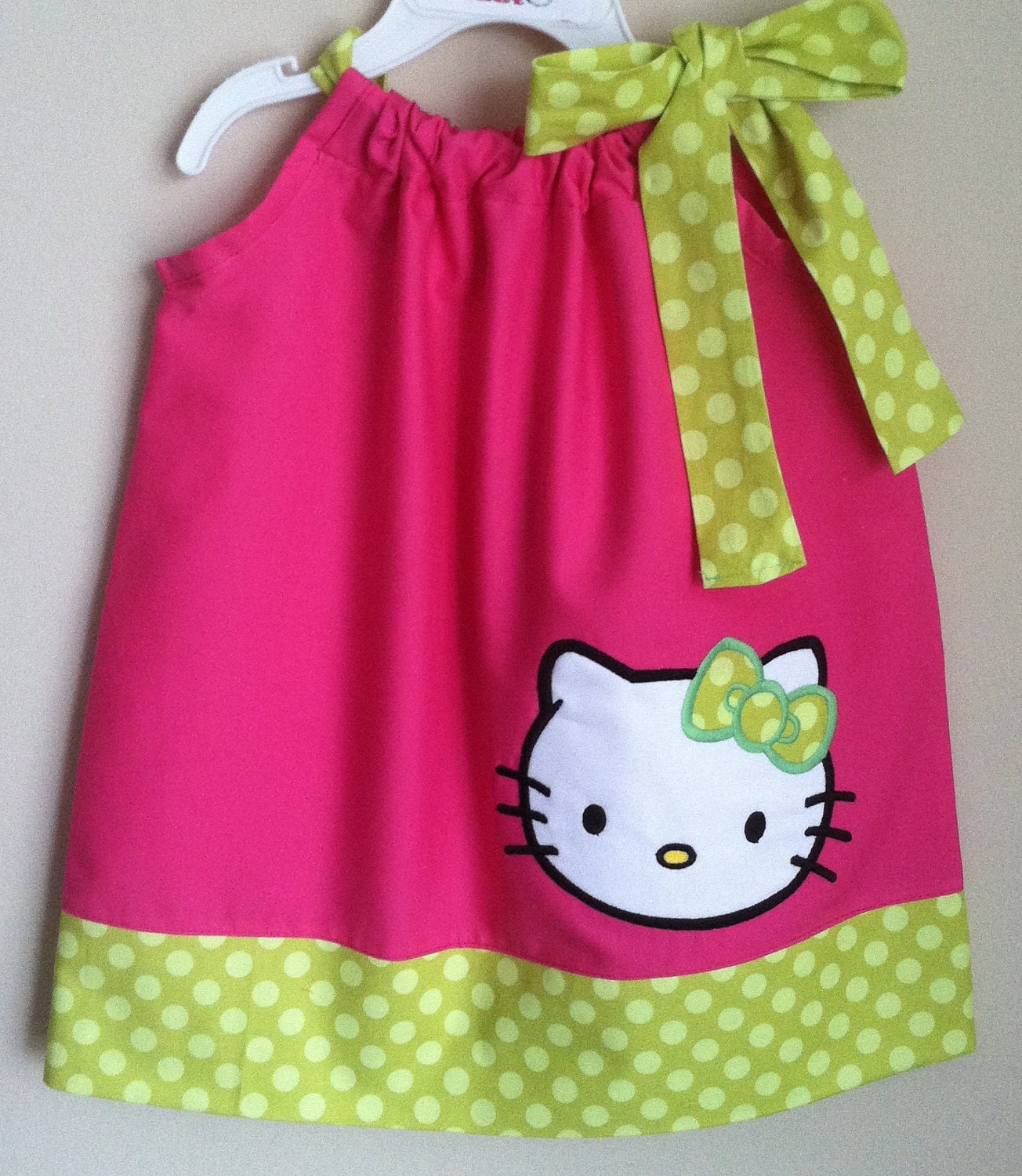 Super Cute Hello kitty pillowcase dress