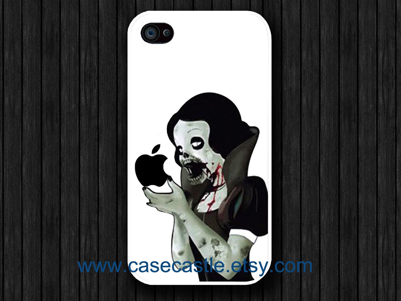 Zombie Snow White on hard case for iphone 4 iphone by CaseCastle