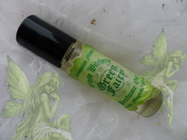 The GREEN FAIRY ABSINTHE Unisex Perfume Oil - magical wicca pagan spell rollerball