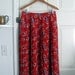 Floral Skirt Vintage 1980s Plus Size