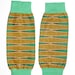 Reversible Leg Warmers, Green