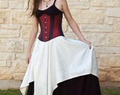 Ivory Pixie Skirt Renaissance Costume