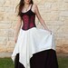 Ivory Pixie Skirt Renaissance Costume