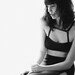 Black Bamboo 'Lola' Bralette Cage Frame Top