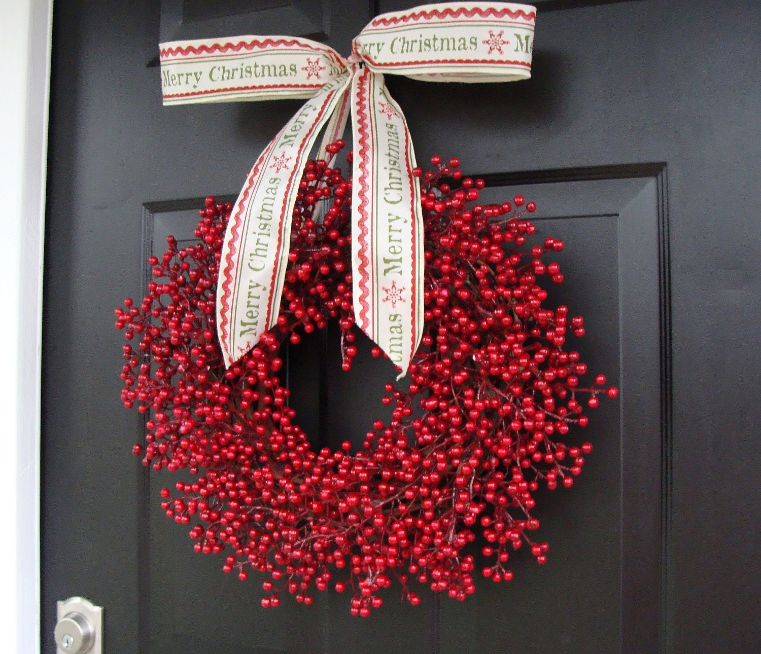 red berry wreath christmas decor christmas wreath by red berry wreath christmas decor christmas wreath by