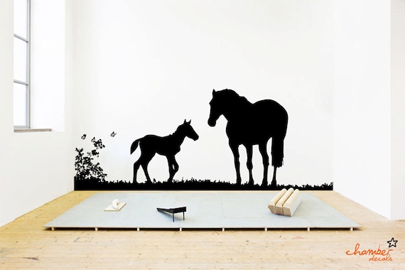 Horse Wall Decal by ChamberDecals on Etsy