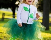 Flower Tutu Costume (hat, shirt, tutu and leg warmers)