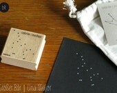 stamp signs of zodiac: Big Dipper (ursa major) by bastisRIKE
