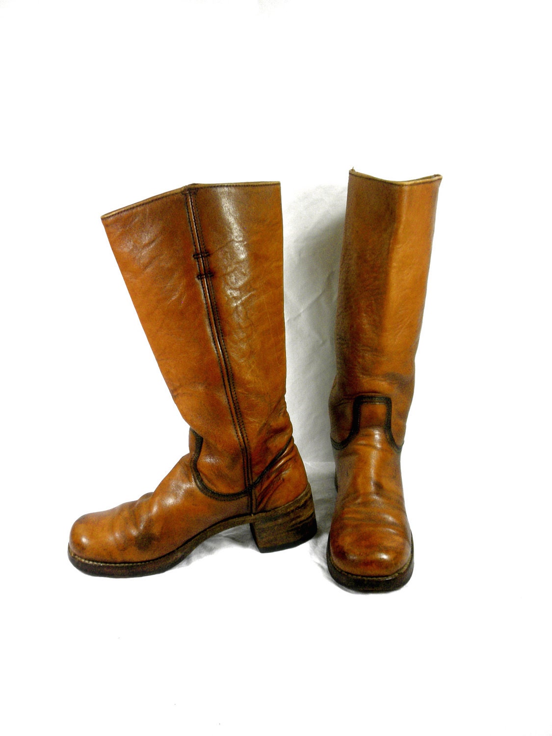 lace up frye boots vintage