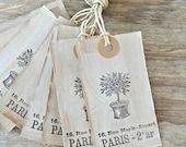 Rustic French Country Gift Tags