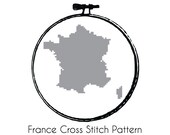 France Cross Stitch Pattern PDF
