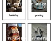 Montessori Native American Art Cards PDF for you to print emailed after purchase