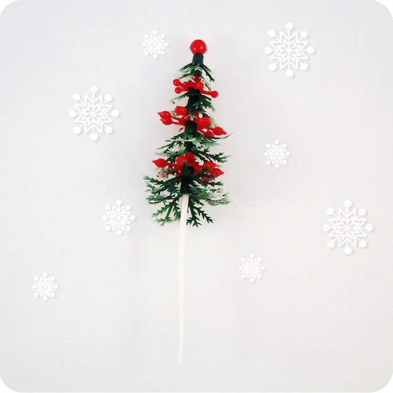 12 Christmas Tree Cupcake Toppers Cake Picks Il_570xn