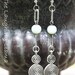 Spiral Labyrinth Beaded Earrings