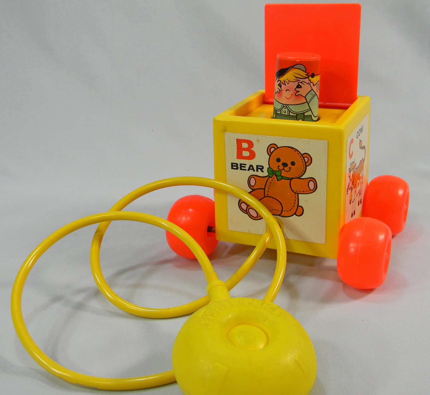 fisher price peek a boo toy