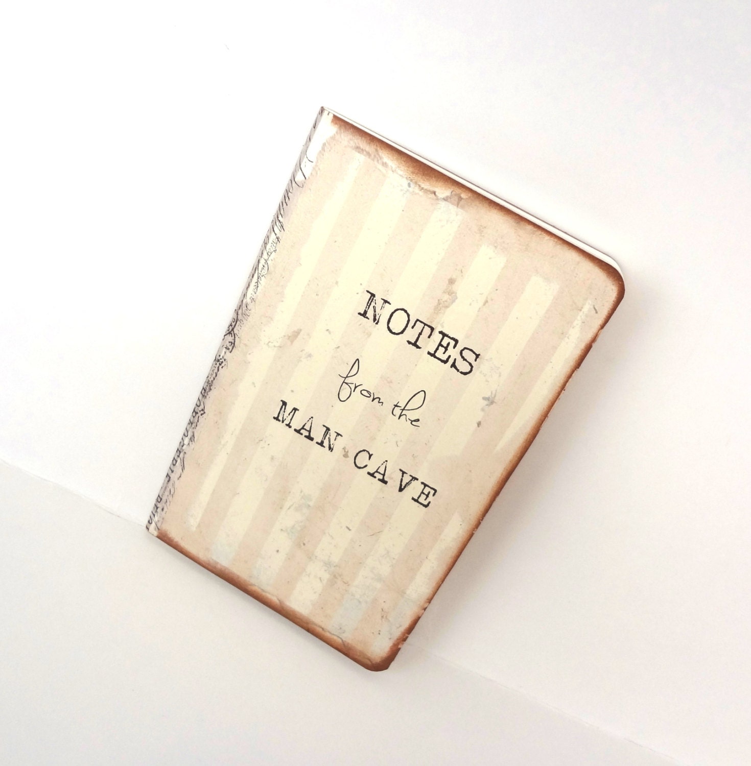 Mens Journal, Gift for Him, Man Cave Journal, Gag Gift, Cahier Moleskine, Man Cave Notebook, Journal for Men