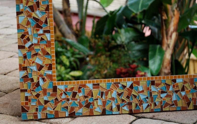 Large Mosaic Mirror, Made to Order