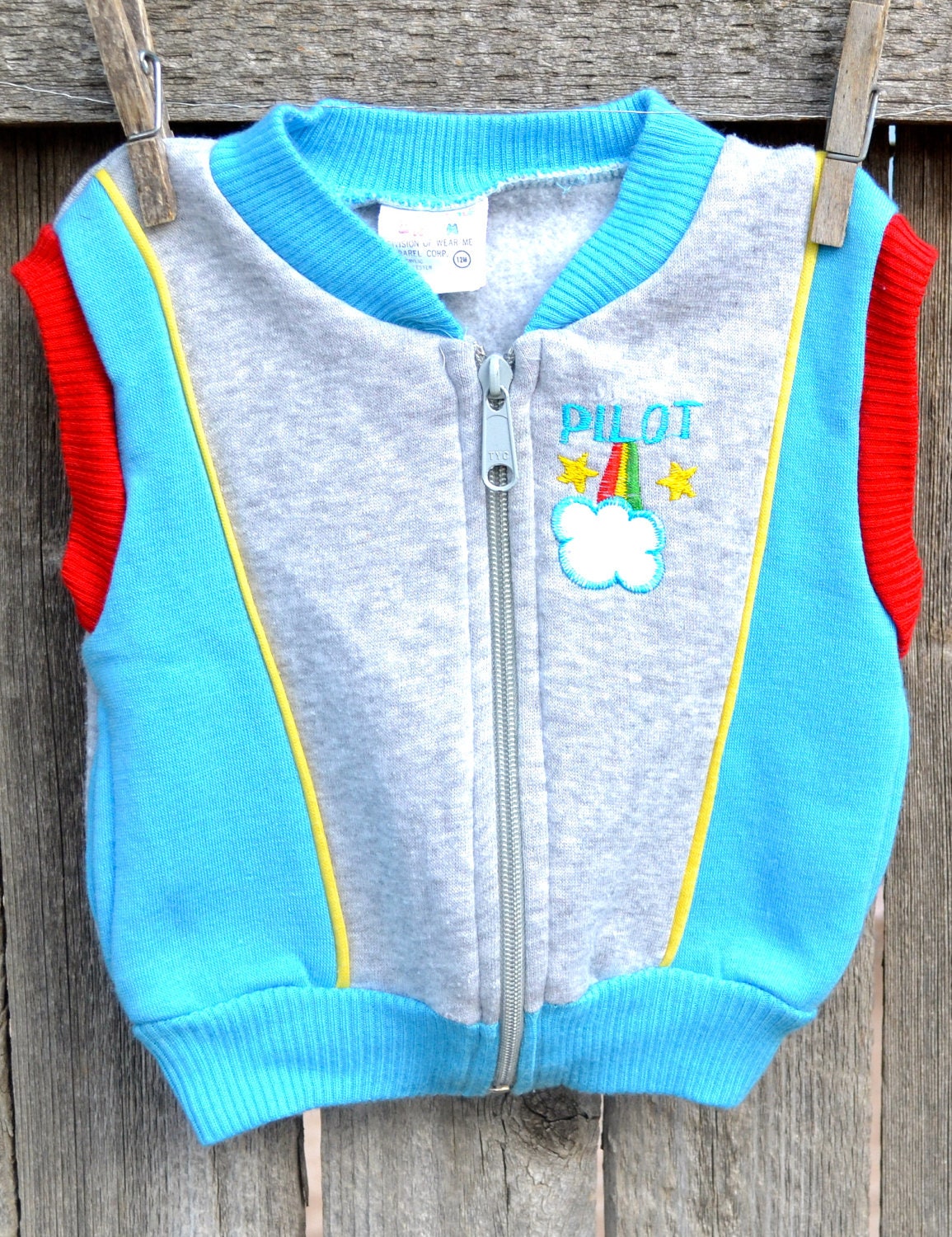 Vintage Baby Vest Size 12 Months SALE
