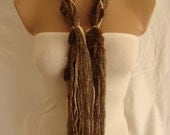 Fringe Scarf Knotted Scarf The Chocolate