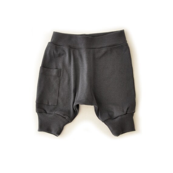 Baby Boy / Baby Girl Balloon Pants Coal Grey by TaluliStudio