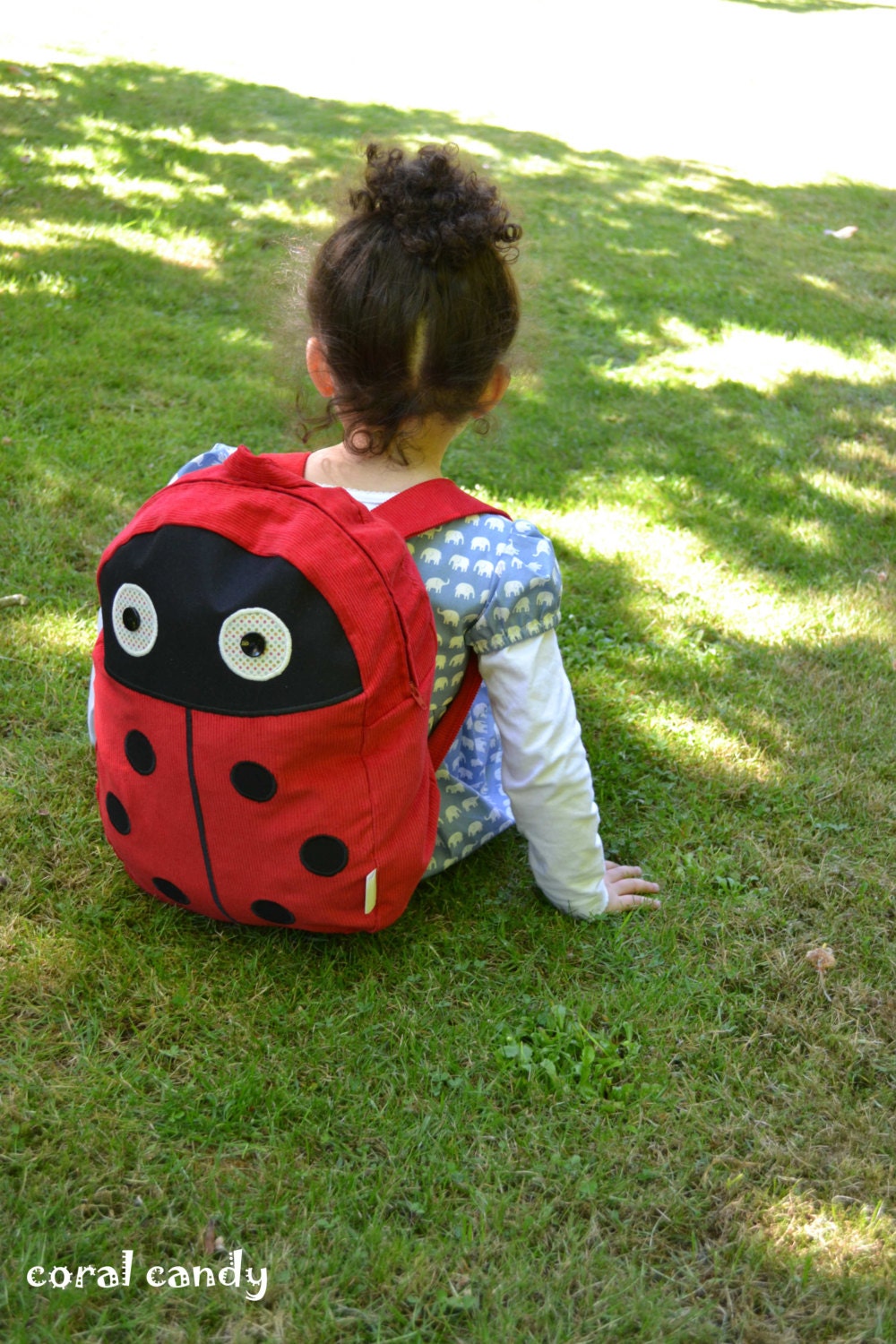 Ladybird / Ladybug Toddler Child Unisex Backpack - coralcandyshop
