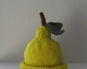Pear Hat for Baby in Ripe Yellow - 0 - 3 Months - mymarketstall original - Made-to-Order