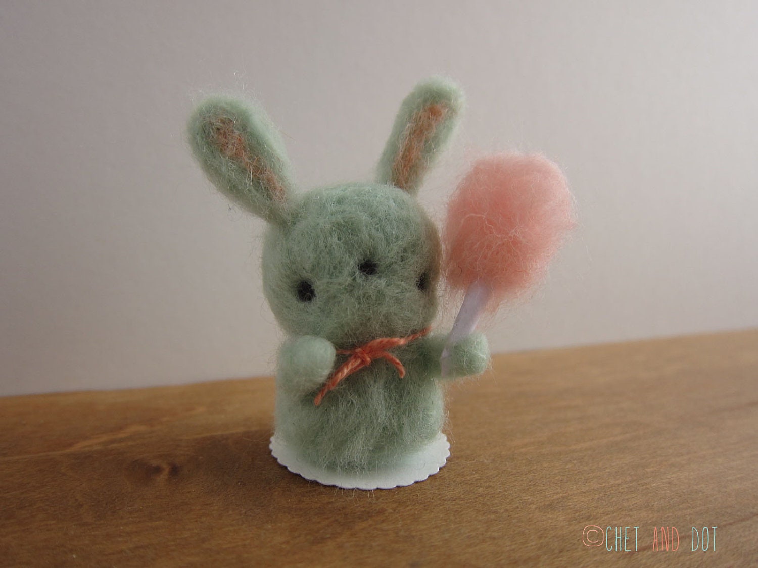 Bunny with Cotton Candy