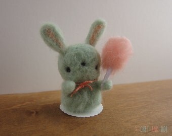 Bunny with Cotton Candy