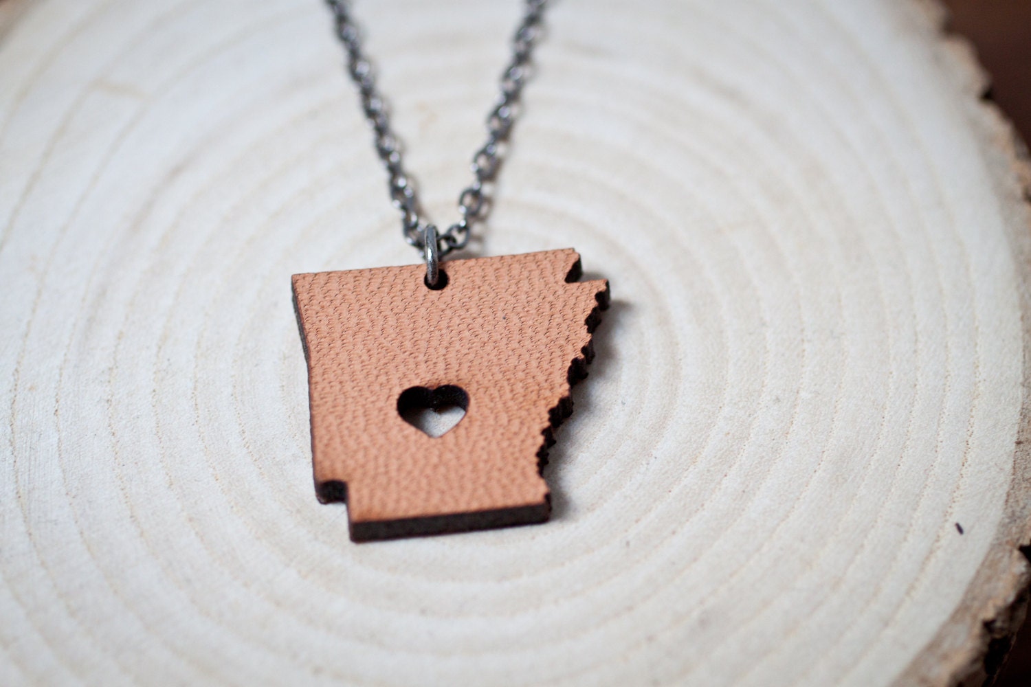 i heart Arkansas- leather.