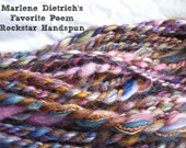 Favorite Poem RockStar Handspun Yarn - 43 yards -plied, thick and thin, nice and bulky
