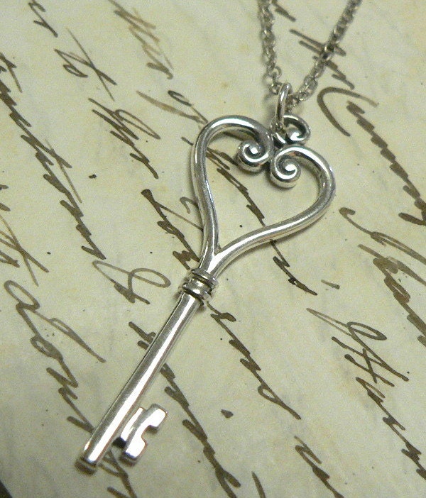 Thror's Key to Erebor Necklace Thorin Oakenshield Hobbit Inspired Tolkien Sterling Silver Jewelry