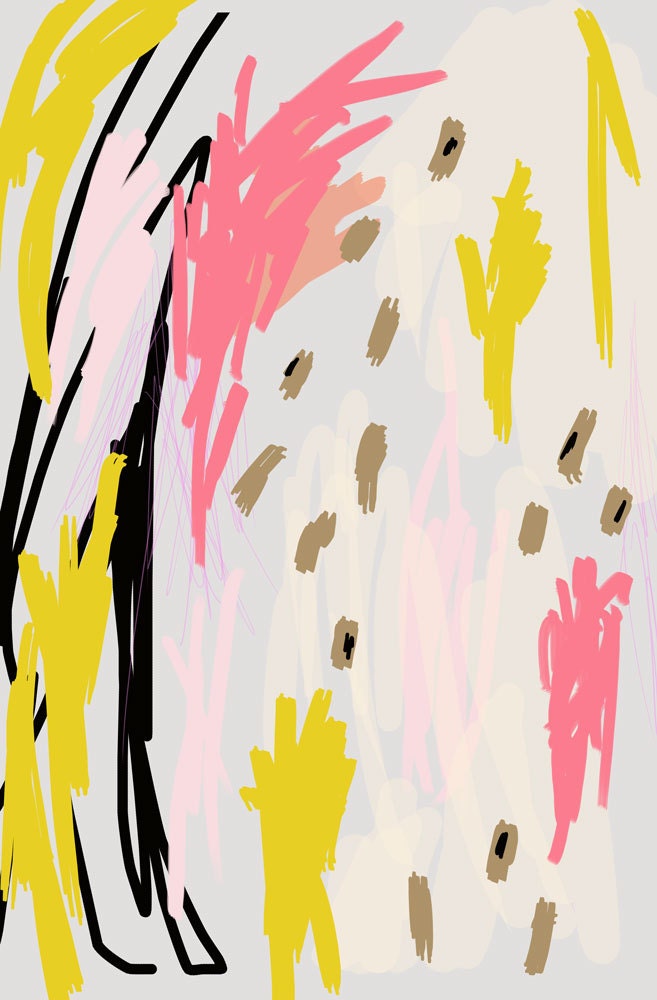 Abstract Art Print by Ashley G -Chaotic