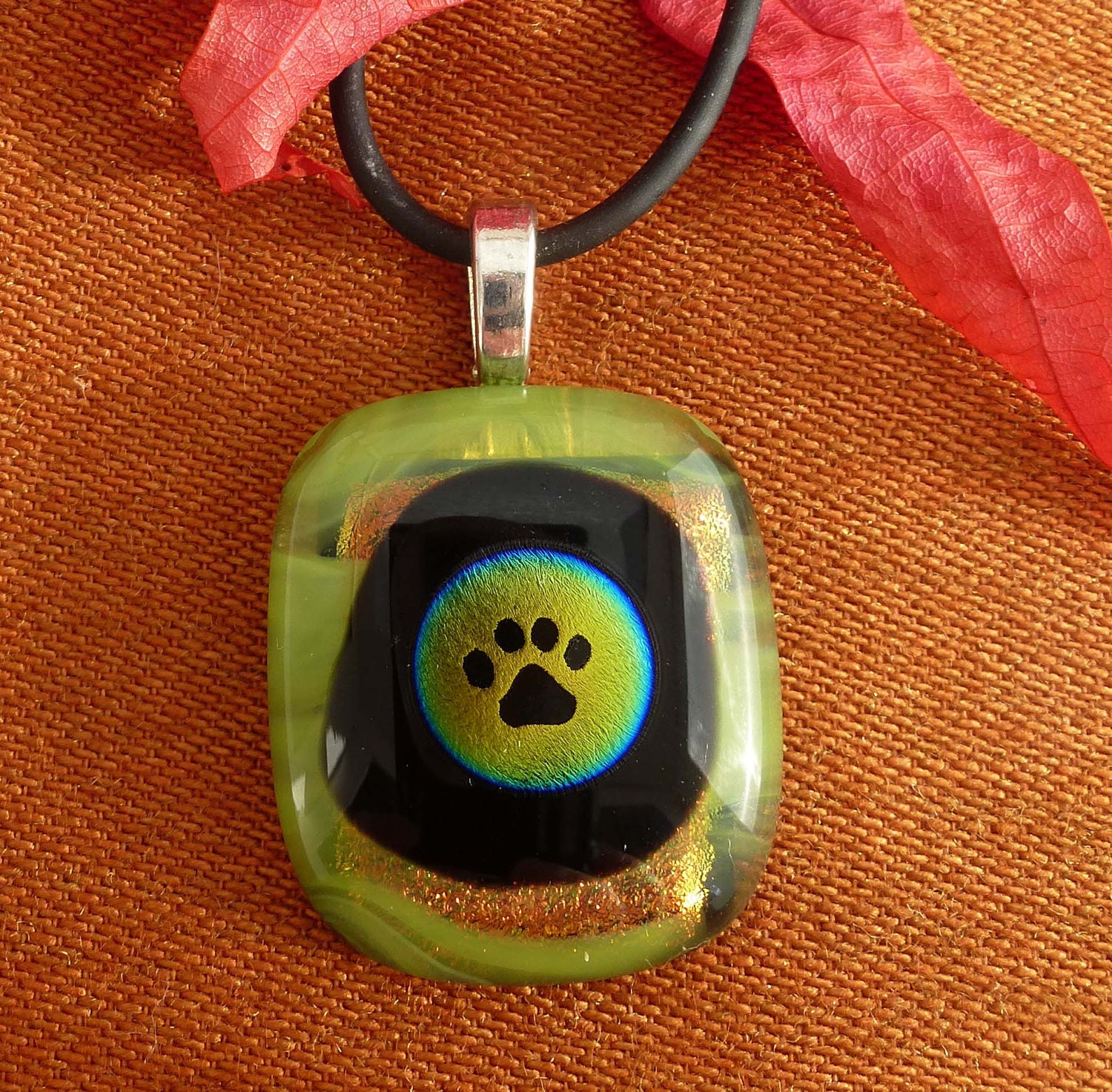 Paw Print Necklace